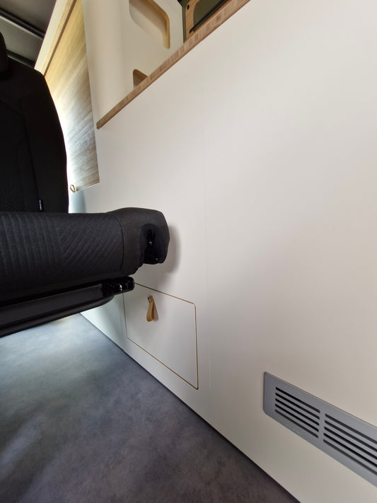 Meuble prêt à poser TRAFIC LONG BEIGE mat extrême