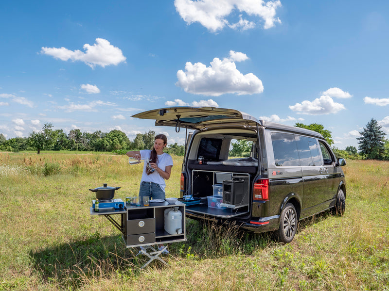 Camping box L pour break et fourgon VW T5/T6, VITO......