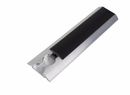 Profilé de recouvrement lisse - Longueur 2,5 m - Noir