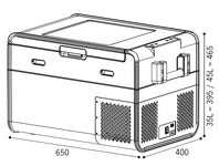 Glacière à compresseur POWERCOOLER 45