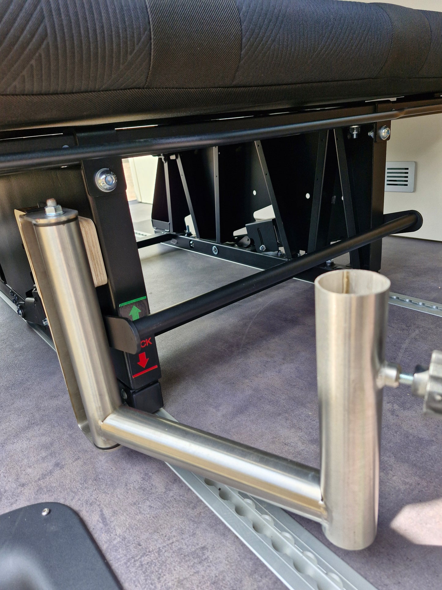 Meuble prêt à poser FORD CUSTOM LONG Noir mat extrême