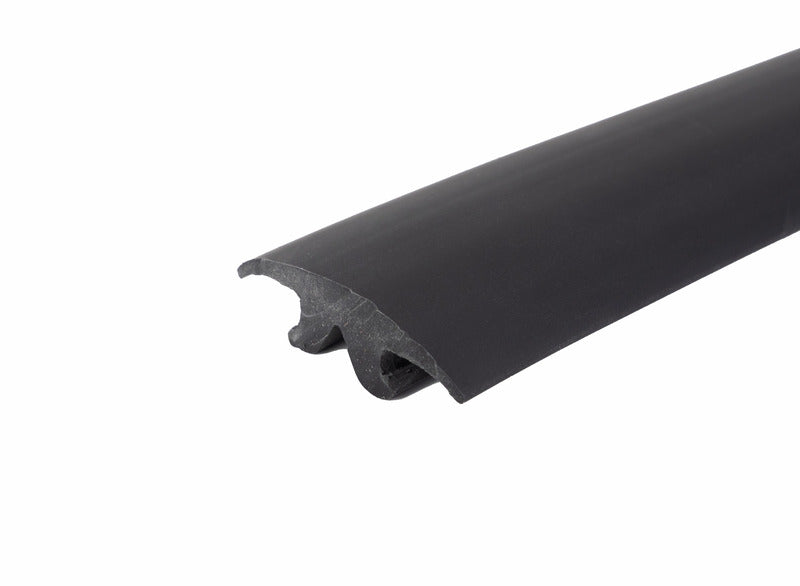 Profilé de recouvrement lisse - Longueur 2,5 m - Noir