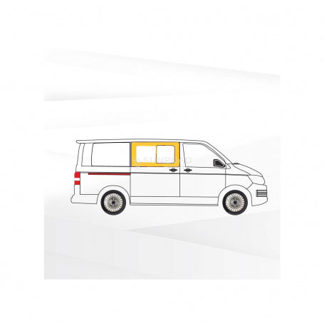 Vitre ouvrante rang 2 passager pour Peugeot expert (similaire) court ou long
