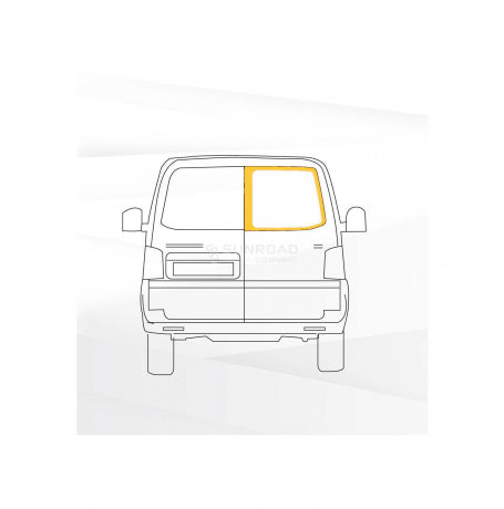 Paire de vitre double portes arrières pour transporter T5/T6/T6.1
